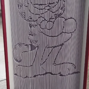 garfield korvonal konyvszobor